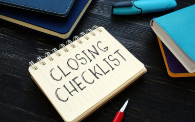 Real Estate Transaction & Closing Document Checklist